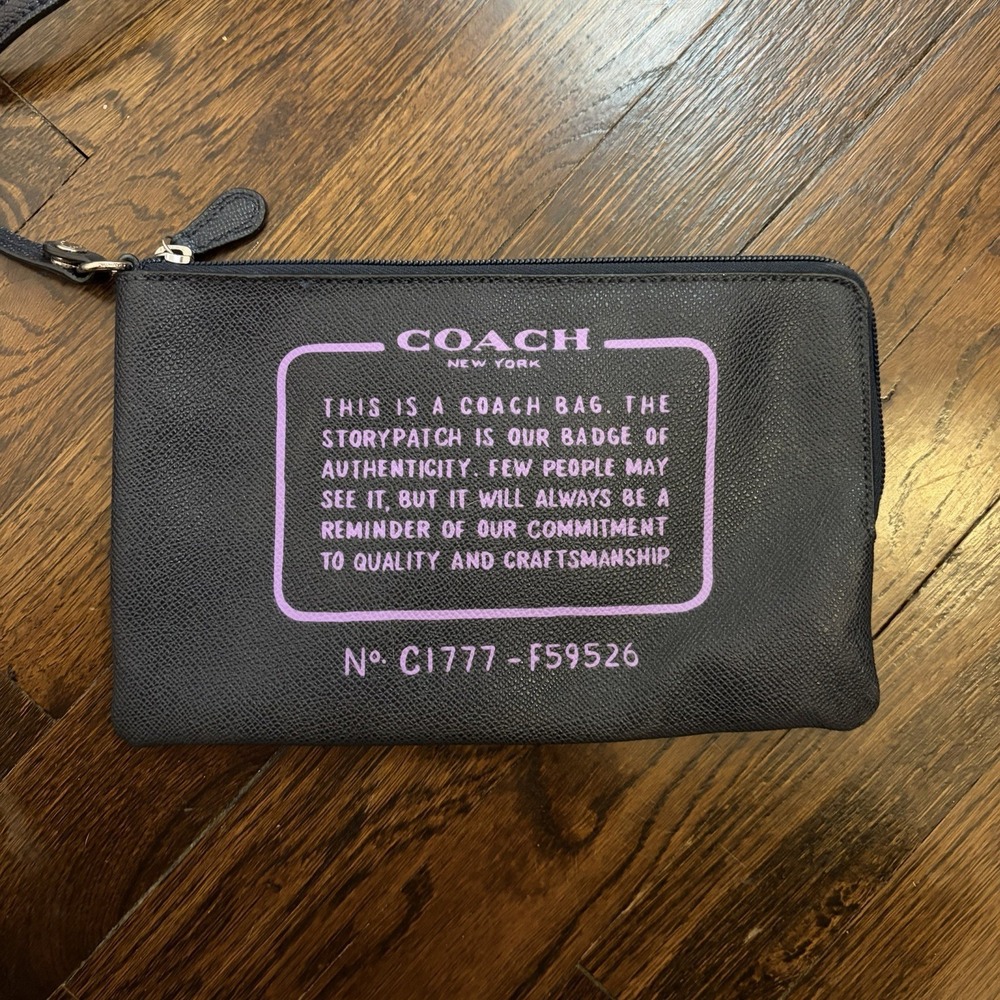 Coach Reversible Canvas City Tote Signature Varsity Stripe Floral Star EUC - Picture 10 of 16
